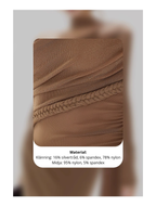 VINTAGE-STIL MAXIKLÄNNING MED FLÄTOR