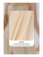 PÄRLBRODERAD HALTER-BANDEAU SET KJOL & TOPP