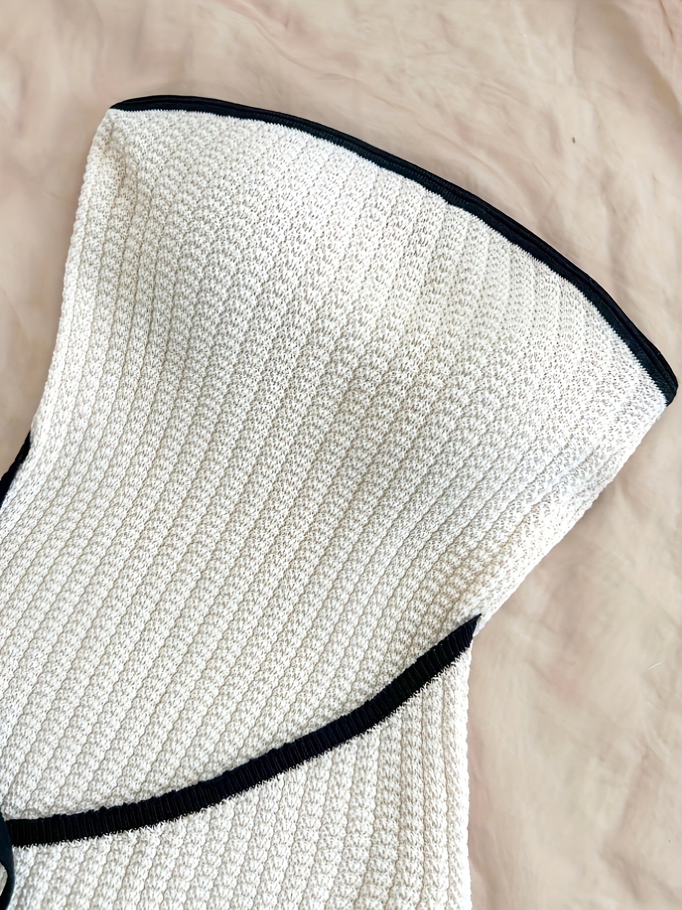 European and American cross-border new women's spring and summer women's temperament slim bandeau knitted dress